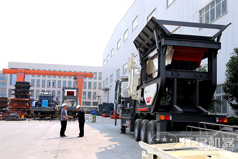 河南紅星機器白云石破碎機廠家實拍 河南紅星機器白云石破碎機廠家實拍