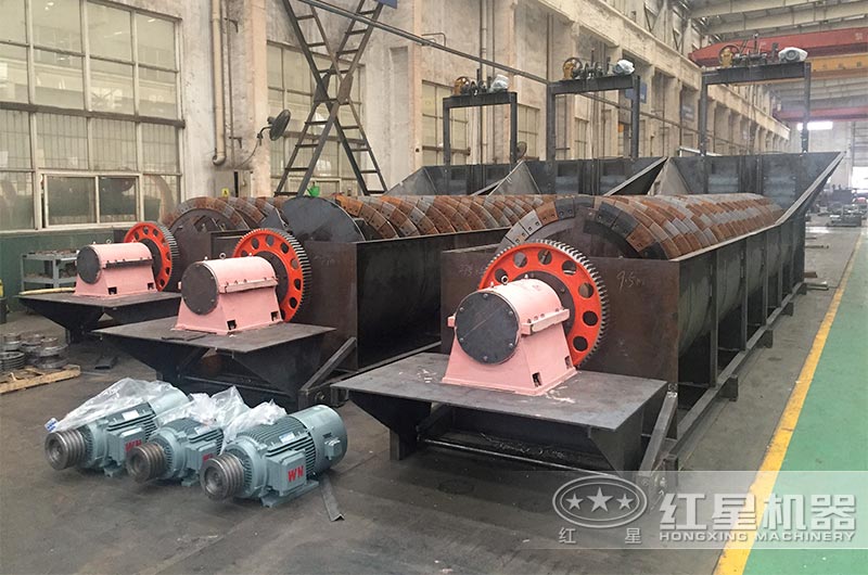 螺旋式砂石洗選機 螺旋式砂石洗選機