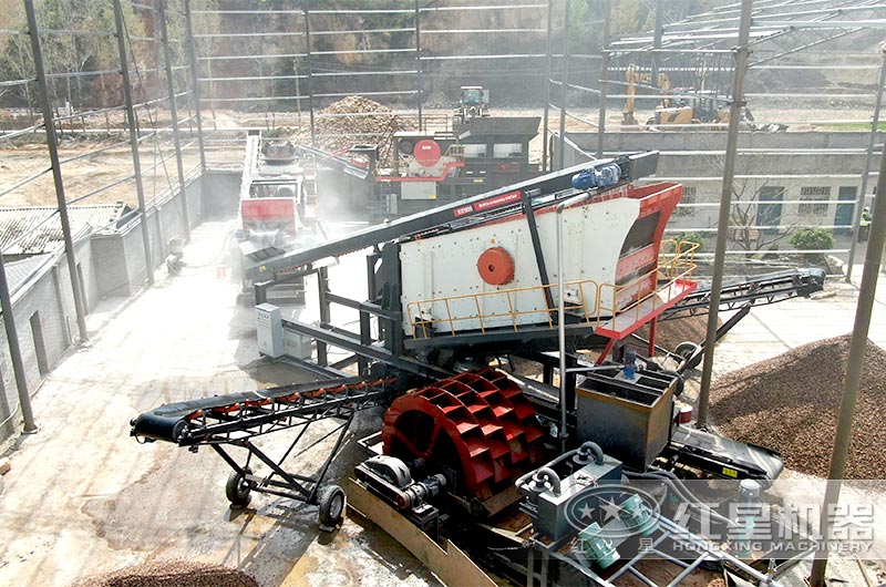 砂石骨料項目生產現場 砂石骨料項目生產現場